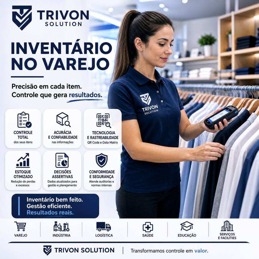 Checklist de inventário de estoque